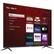 Angle. TCL - 75” Class 4 Series 4K UHD Smart Roku TV - Black.