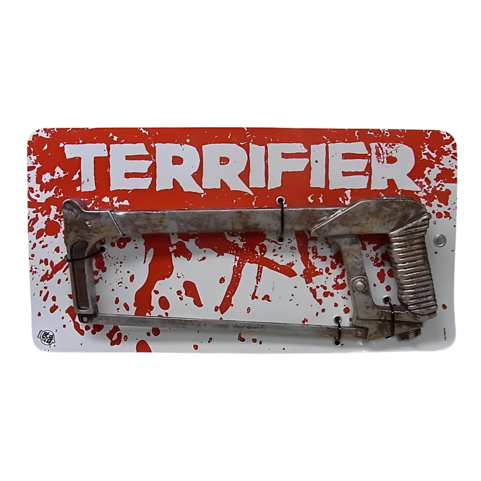 Alt View 1. Trick or Treat Studios - Terrifier Hacksaw Adult Costume Accessory - Grey.
