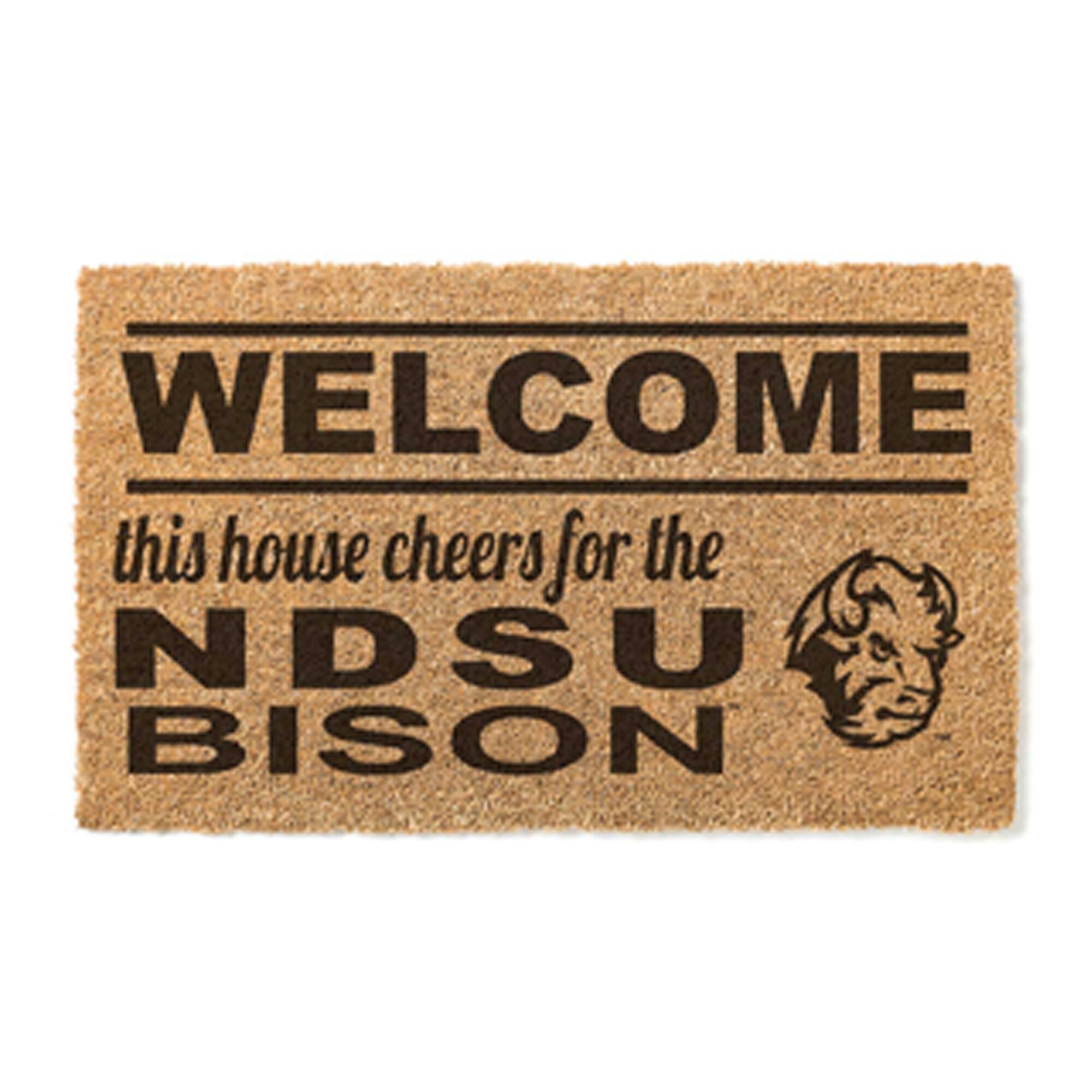 NDSU Bison 18" x 30" Welcome Doormat