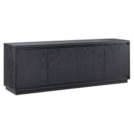 Hudson&Canal - Presque TV Stand for TV's up to 75" - Black Grain