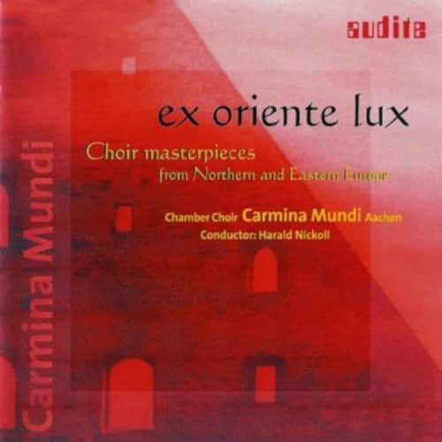 Carmina Mundi Chamber Choir - Ex Oriente Lux  - COMPACT DISCS