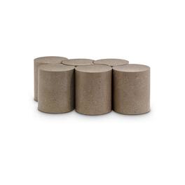 Meridian Furniture - Dimple Taupe Coffee Table - Gray