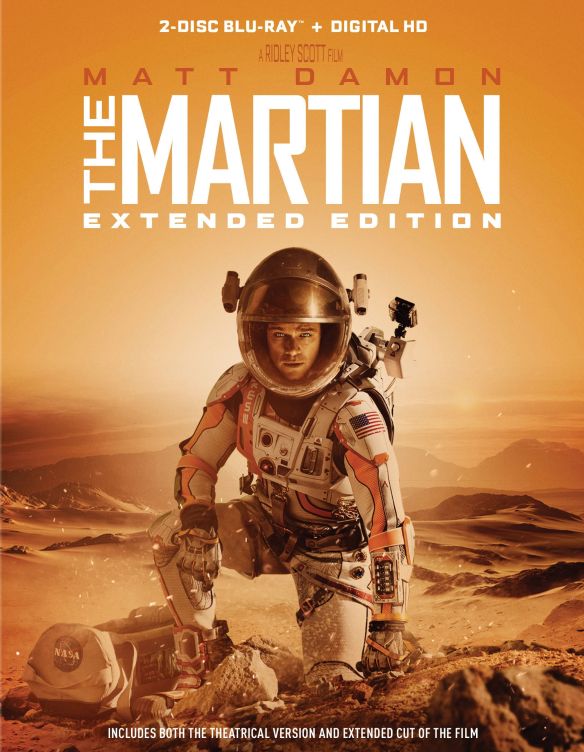  The Martian [Extended Edition] [Blu-ray] [2 Discs] [2015]