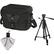 Alt View Standard 20. Lowepro - Bundle Stealth Reporter D300 AW Digital SLR Camera Bag/Case (Black) - Black.