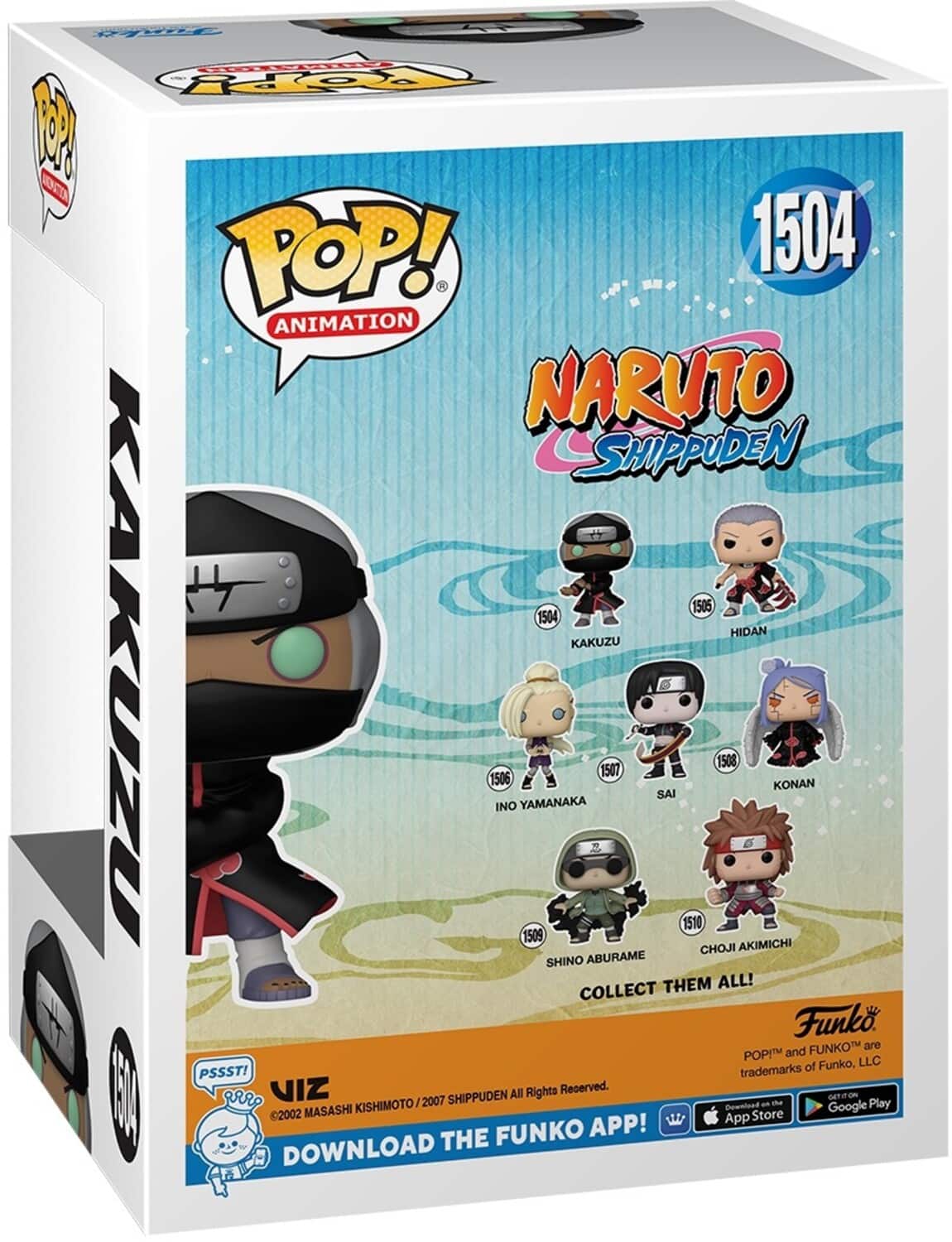 Funko POP! ANIME: Naruto Kakuzu COLLECTIBLES Multicolor