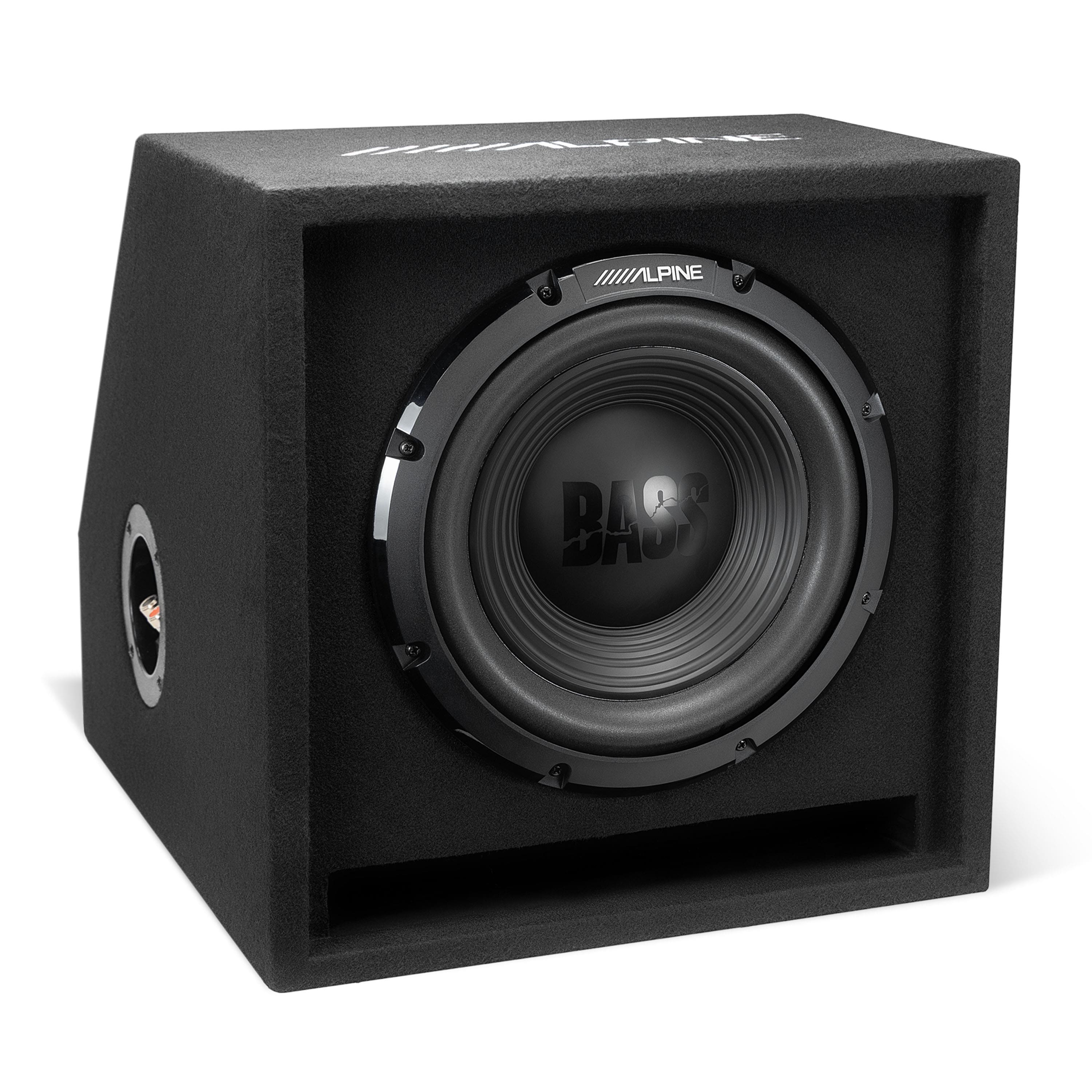 Alpine - W-SB10V, 10” Bass Series Preloaded Vented Wedge Enclosure - 750W