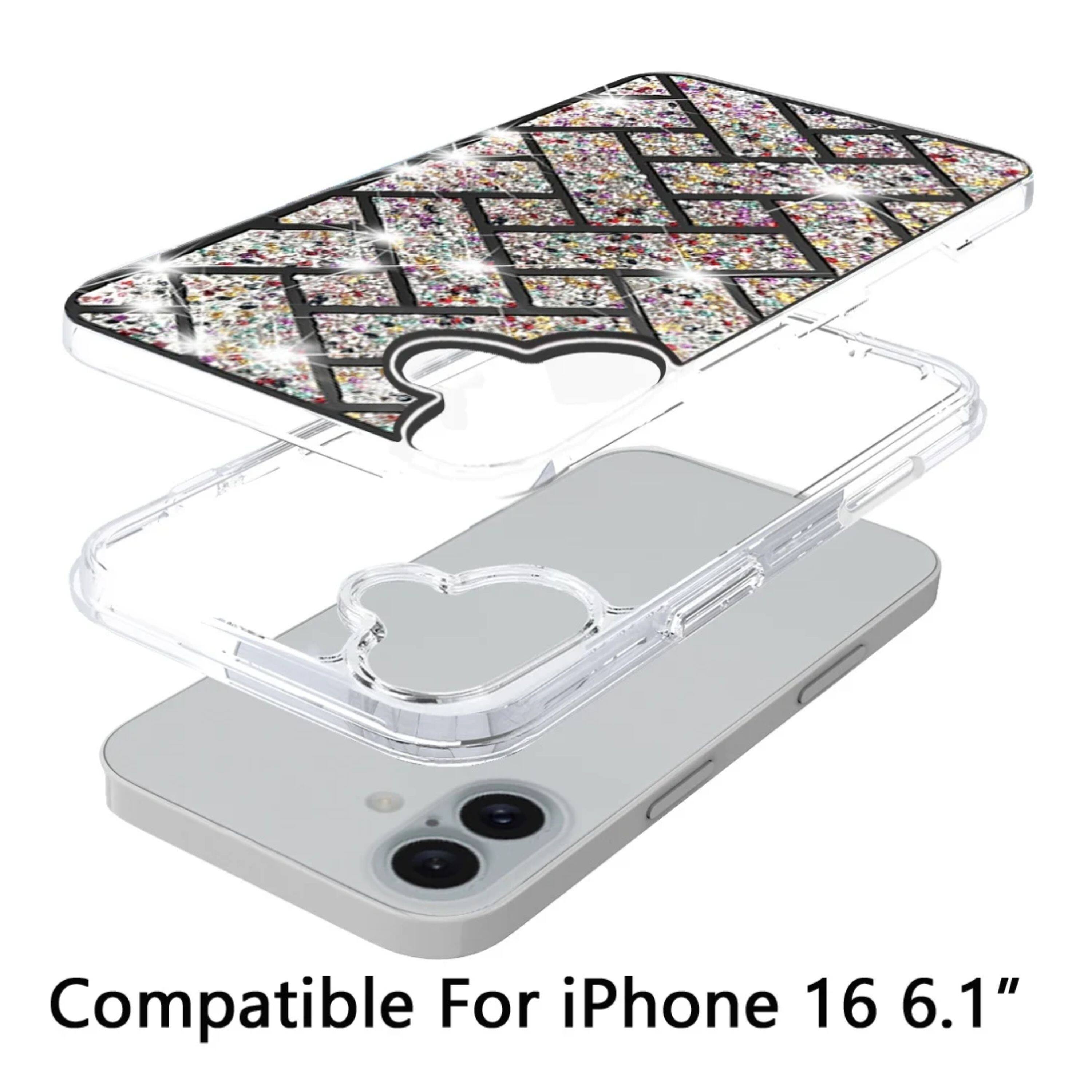 Compatible For iPhone 16 6.1"