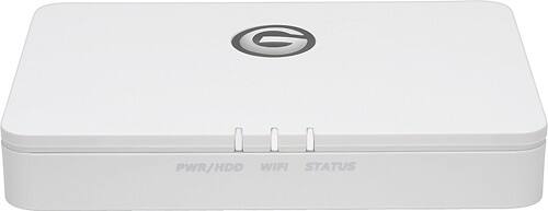 Front Standard. G-Technology - G+AC0-CONNECT 500 GB GigE USB 2.0 Wireless Storage for iPad and iPhone - White.