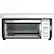Angle. Black & Decker - 4-Slice Toaster Oven - Black/silver.