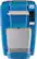 Front. Keurig - K-Mini K15 Single-Serve K-Cup Pod Coffee Maker - True Blue.