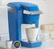 Alt View 15. Keurig - K-Mini K15 Single-Serve K-Cup Pod Coffee Maker - True Blue.