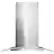 Front. Whirlpool - 30" Convertible Glass Range Hood - Stainless steel.