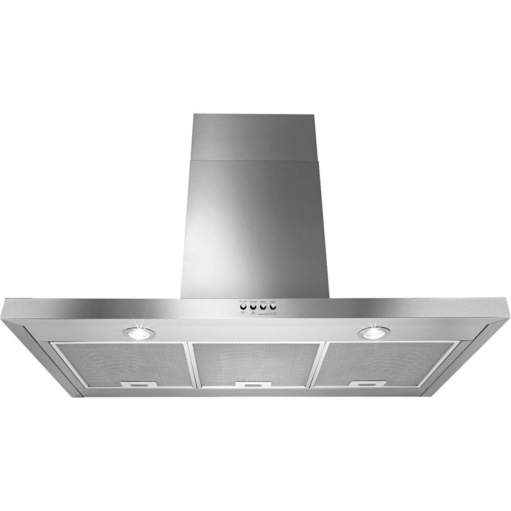 Alt View 12. Whirlpool - 36" Convertible Flat Range Hood - Stainless steel.