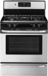 Front Zoom. Frigidaire - 5.0 Cu. Ft. Self-Cleaning Freestanding Gas Convection Range - Stainless steel.