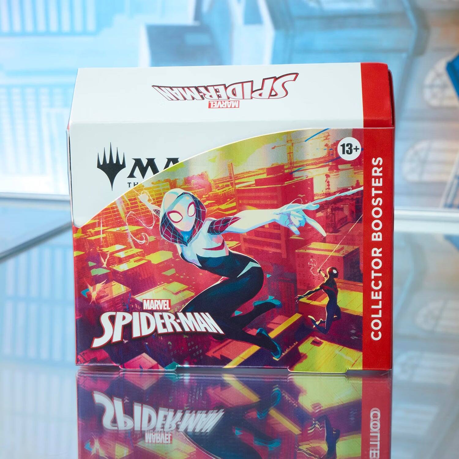 SPIDERMAN MARVEL 13+ M  
MARVEL SPIDER-MAN  
COLLECTOR BOOSTERS
