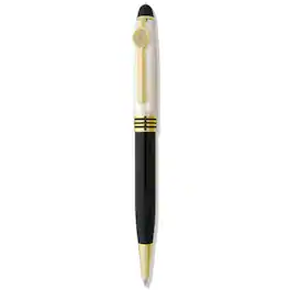 Jardine - /Pearl Tulsa Community College Ball Point Pen - Black