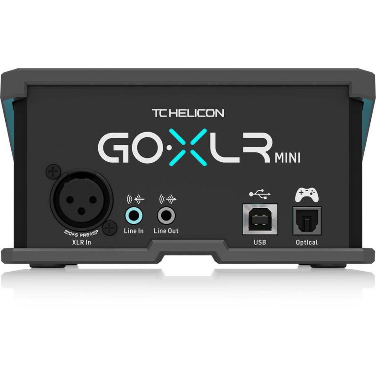 TC HELICON GO XLR MINI + MIDAS PREAMP XLR In Line In Line Out USB Optical