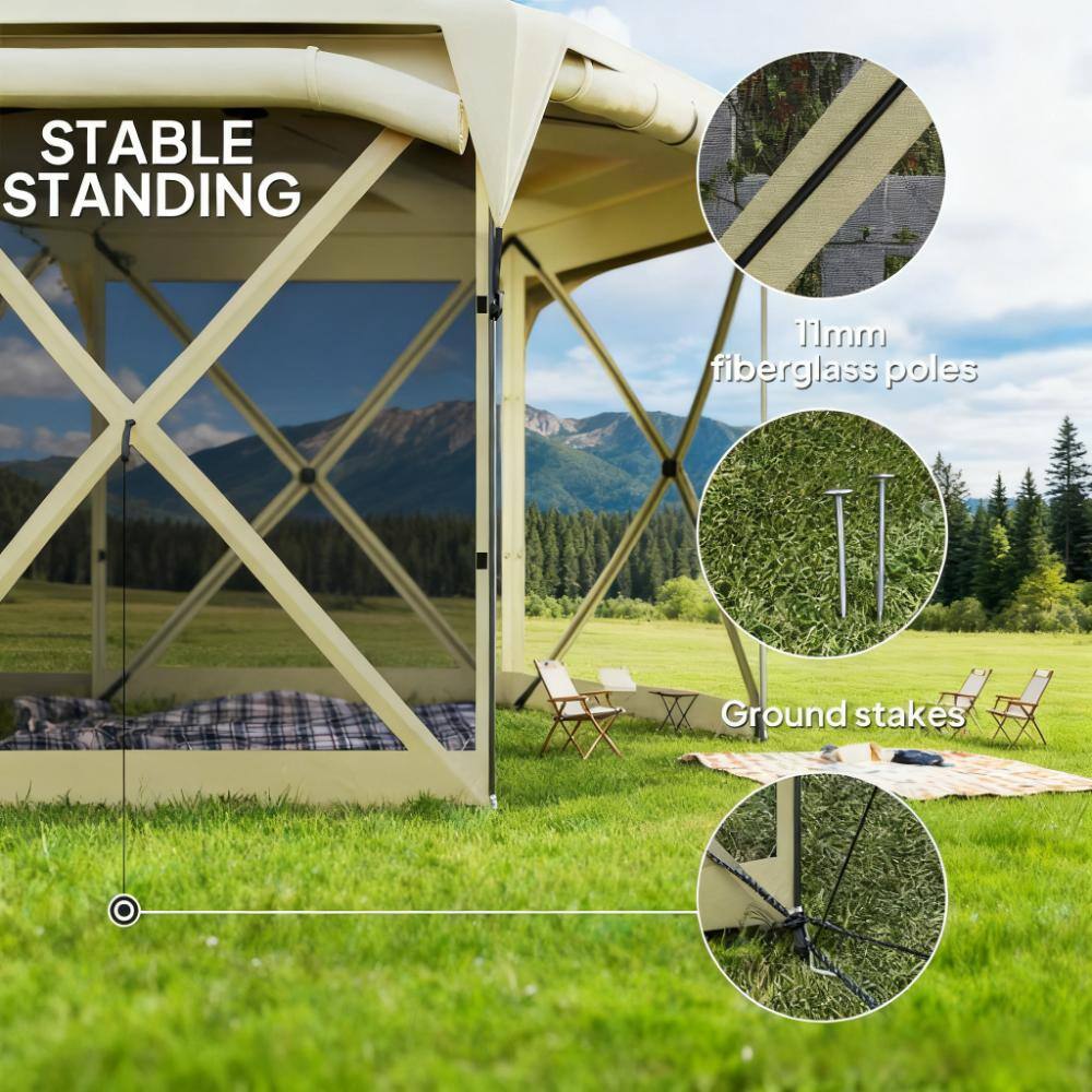 STABLE STANDING

11mm fiberglass poles

Ground stakes