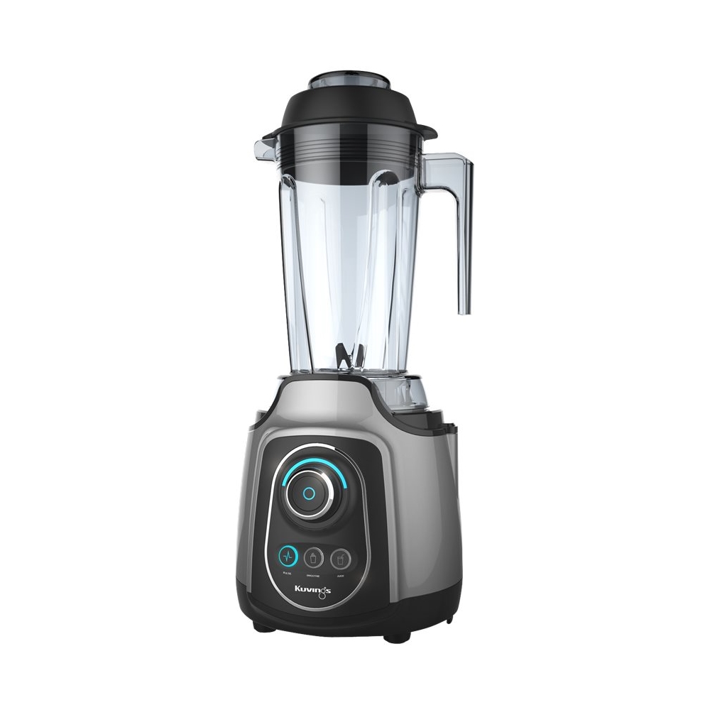 Angle View: Kuvings - 10-Speed Blender - Silver