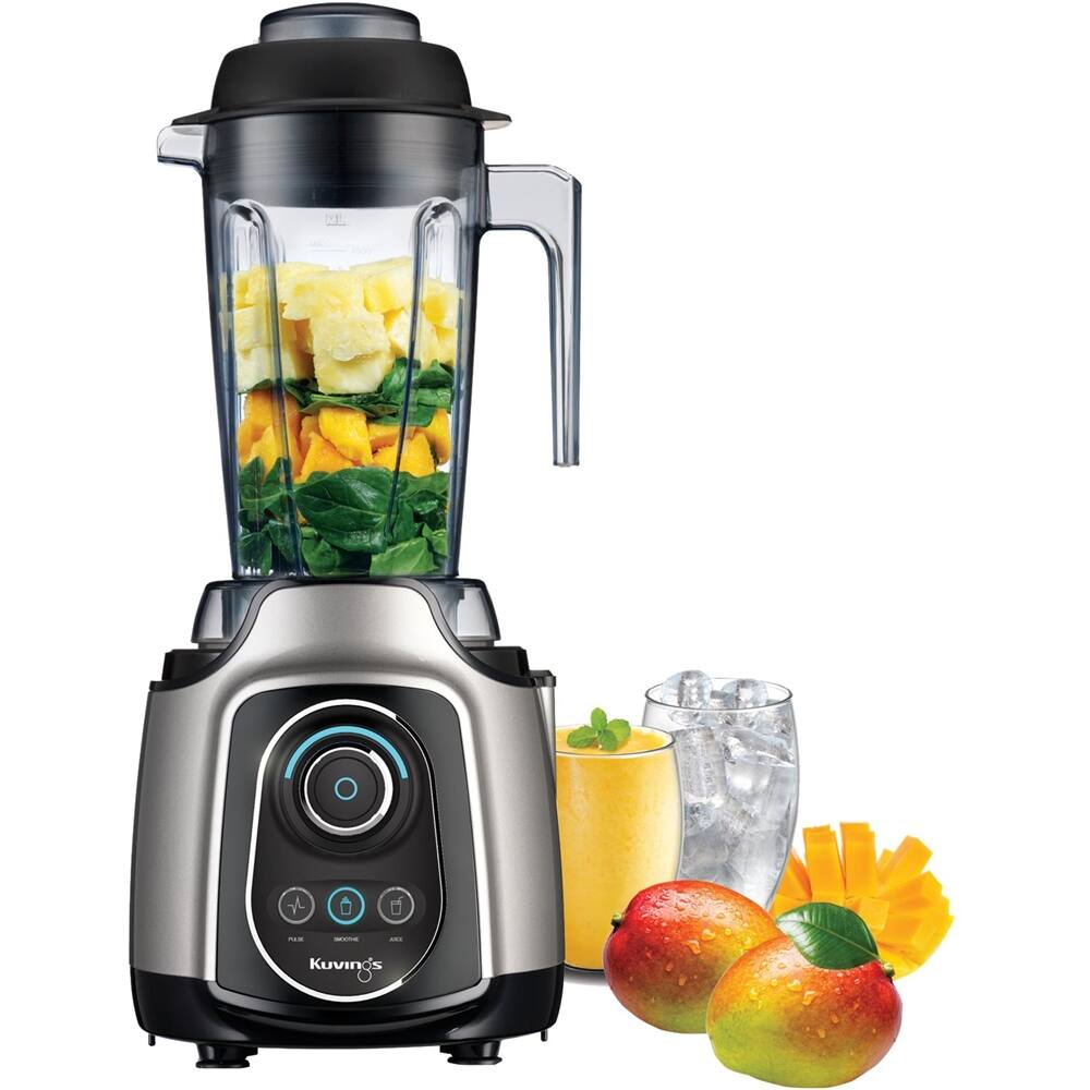 Alt View 11. Kuvings - 10-Speed Blender - Silver.
