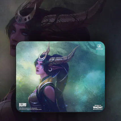 Front. CloudRest Pro - World of Warcraft®: Dragonflight Floor Mat - Ysera Edition - Ysera Edition.