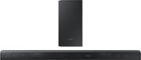 Front Zoom. Samsung - 3.1.2-Channel Soundbar with Wireless Subwoofer and Dolby Atmos® technology - Black.