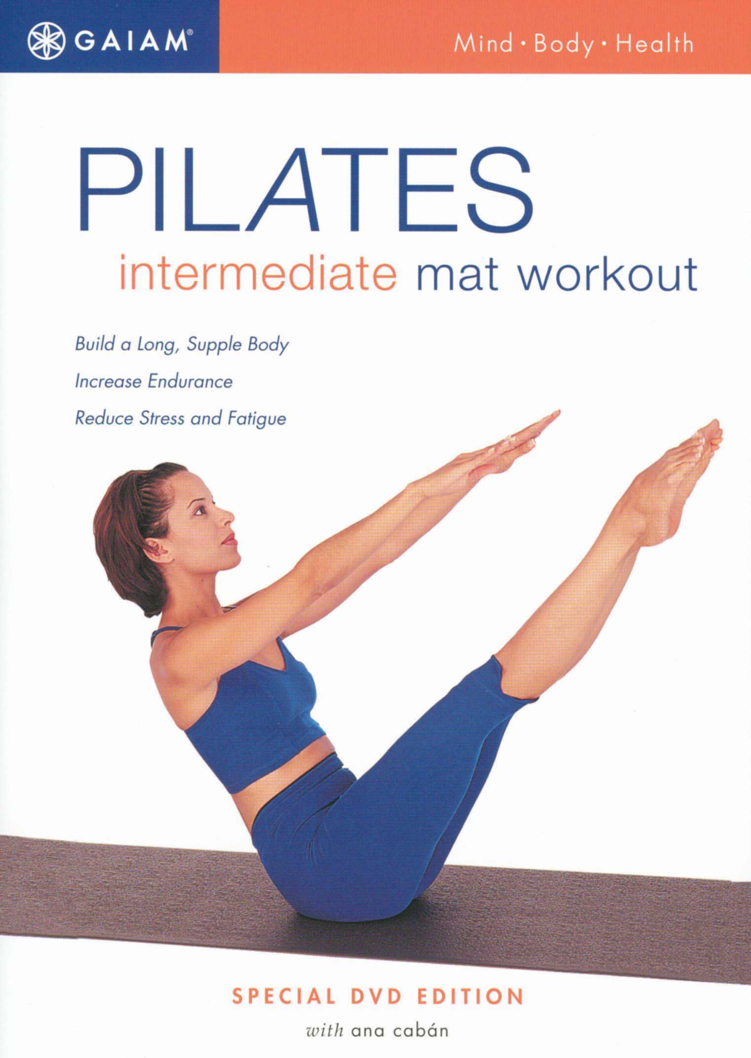 GAIAM PILATES DVDS Boxed Set of 3 Workouts Powerhouse Collection