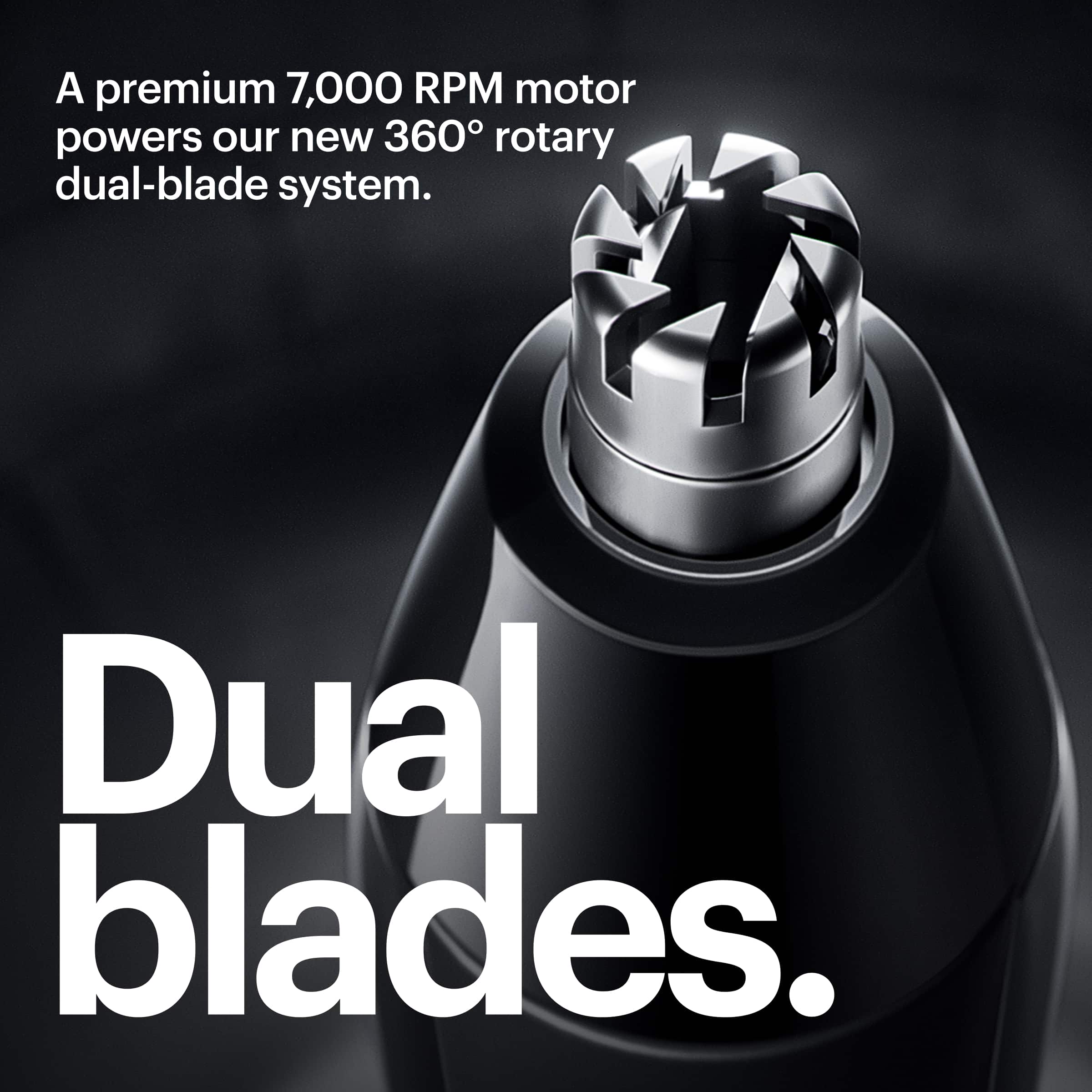 Manscaped Weed Whacker 2.0 Nose Hair Trimmer BLACK 30-00060