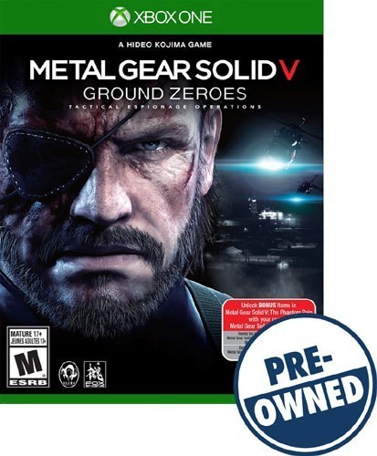  Metal Gear Solid V: Ground Zeroes - PRE-OWNED - Xbox One