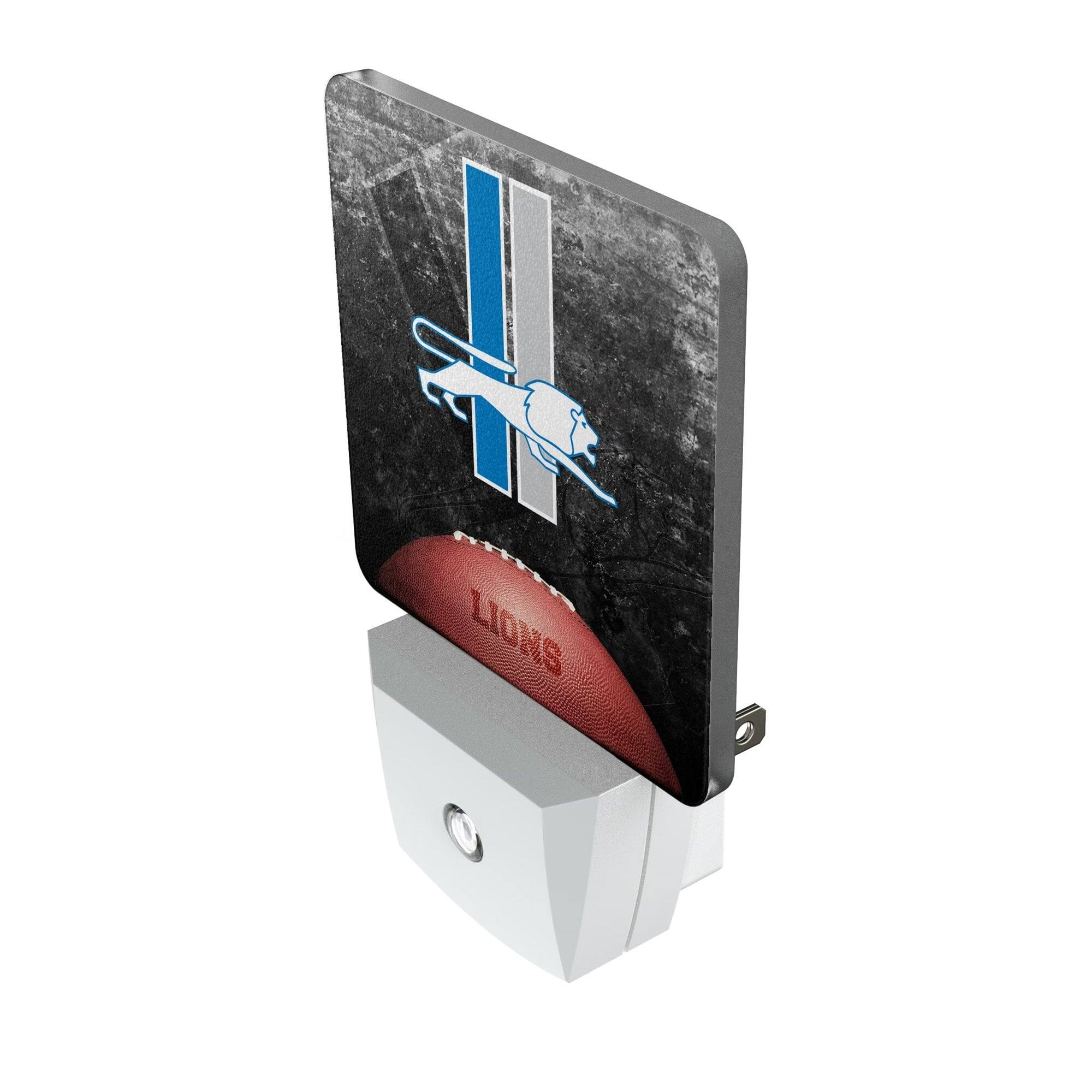 Alt View 1. Keyscaper - Detroit Lions Legendary Design Nightlight 2-Pack - Multicolor.