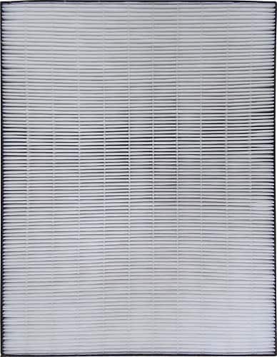 Sharp - Replacement HEPA filter for Sharp FP-F60UW Air Purifier - Light Grey / White - Larger Front