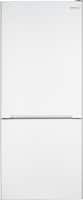10.2 Cu. Ft. Bottom-Freezer Refrigerator - White - Front_Zoom