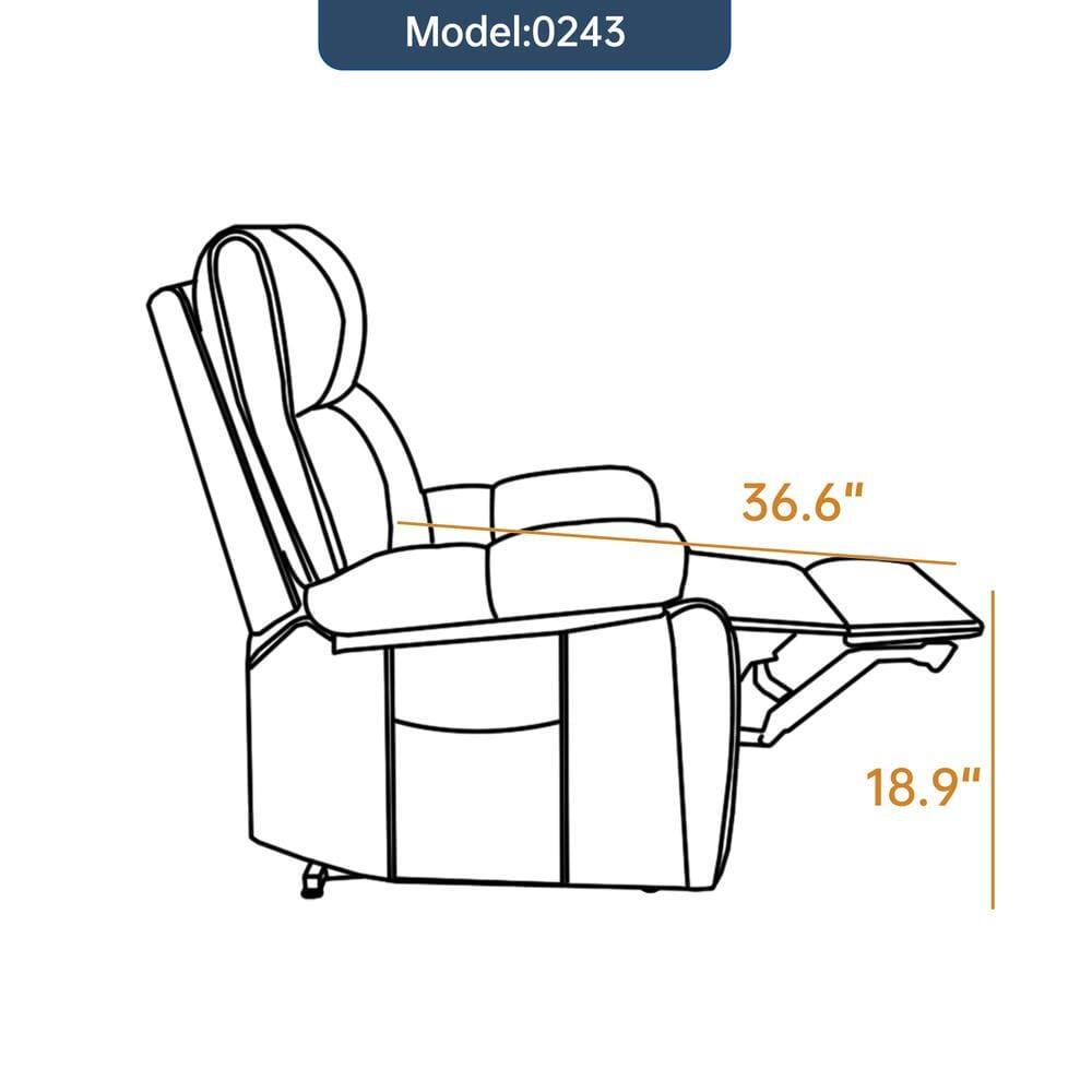 Model: 0243  
36.6"  
18.9"