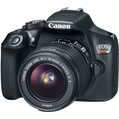 Canon EOS Rebel T6 with EF-S Lens 18-55mm Zoom 1:3.5-5.6 IS II