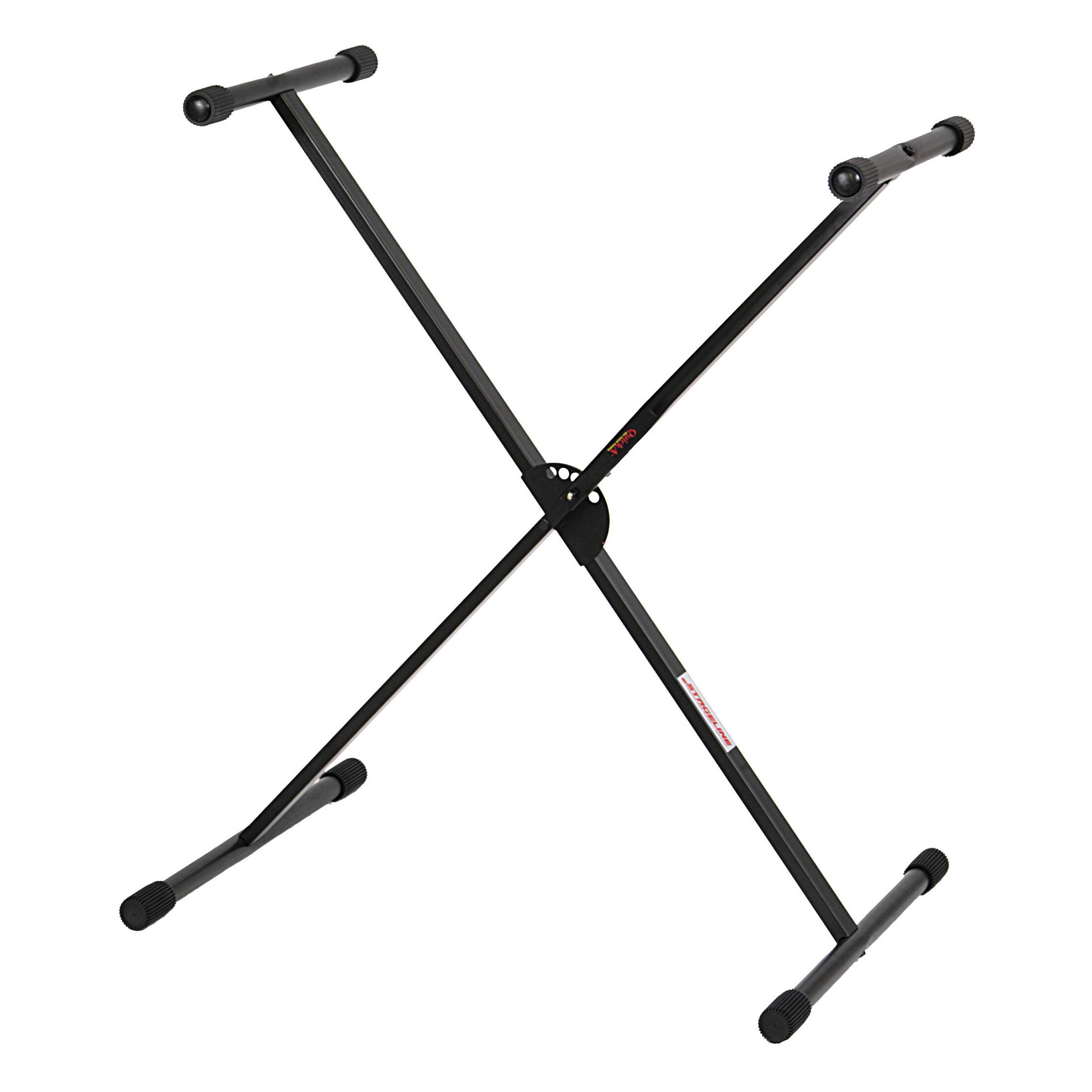 Front. Stageline - Stageline KS25Q X Style Keyboard Stand with Quick Release - "NA".