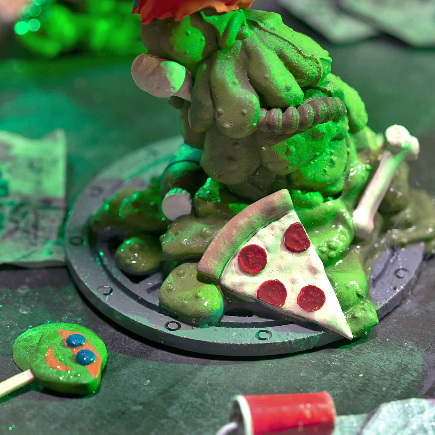 Alt View 3. Super7 - Super7 - Teenage Mutant Ninja Turtles - ULTIMATES! Wv4 - Muckman & Joe Eyeball (TMNT)   - Collectibles - Multicolor.