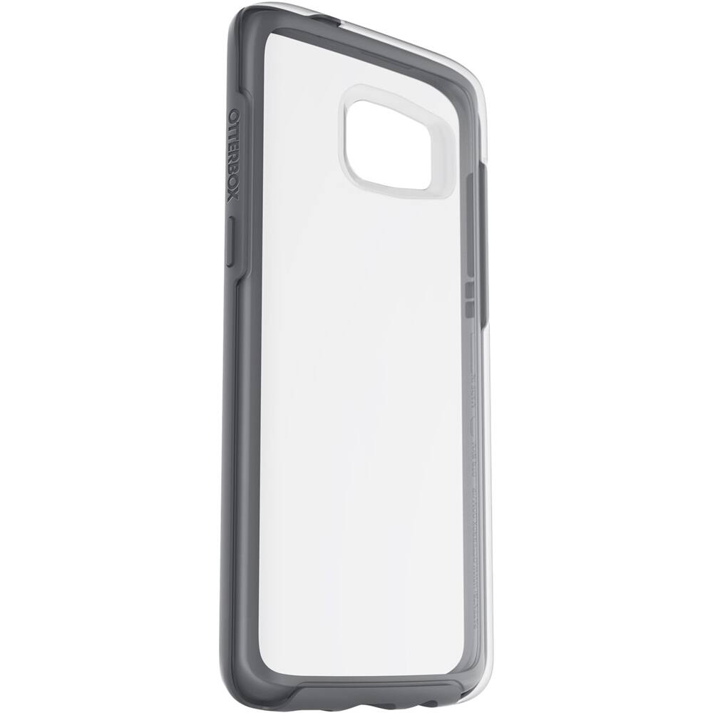 Front. OtterBox - Symmetry Series Case for Samsung Galaxy S7 edge - Black crystal.