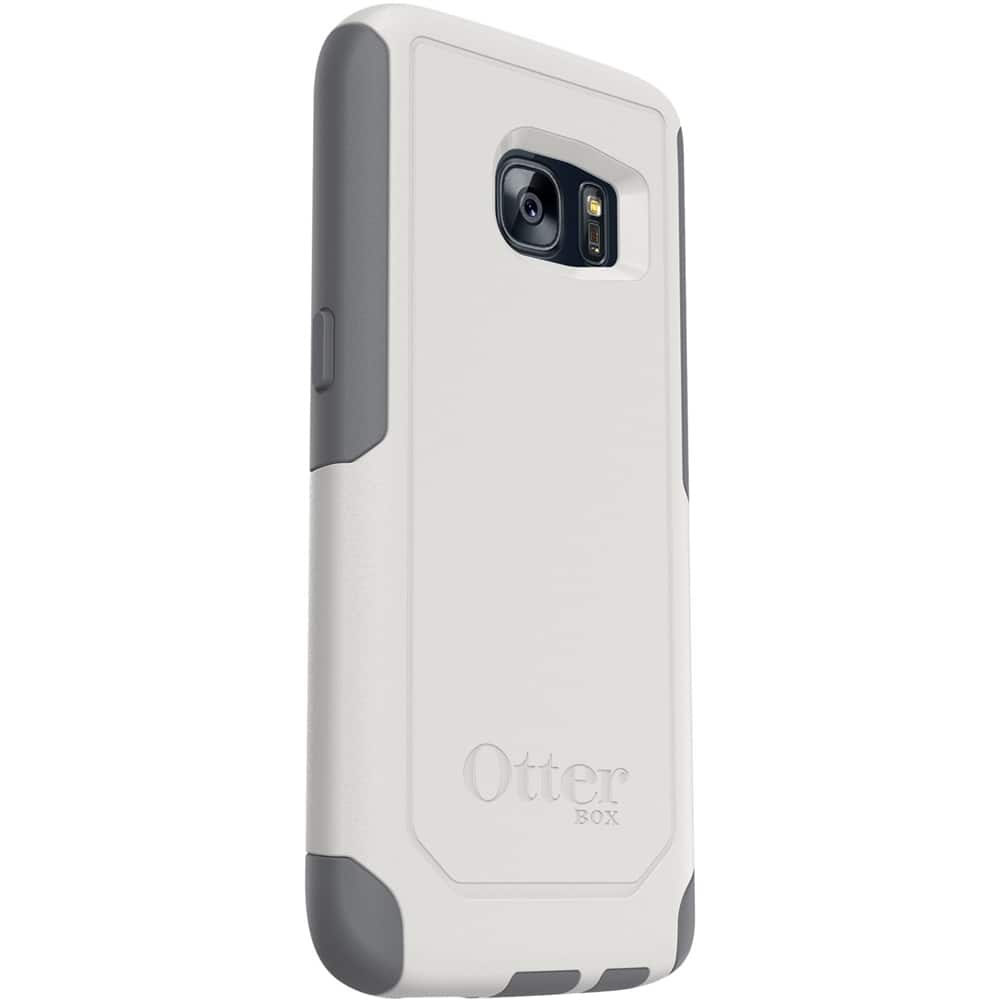 Front. OtterBox - Commuter Series Case for Samsung Galaxy S7 - Glacier.