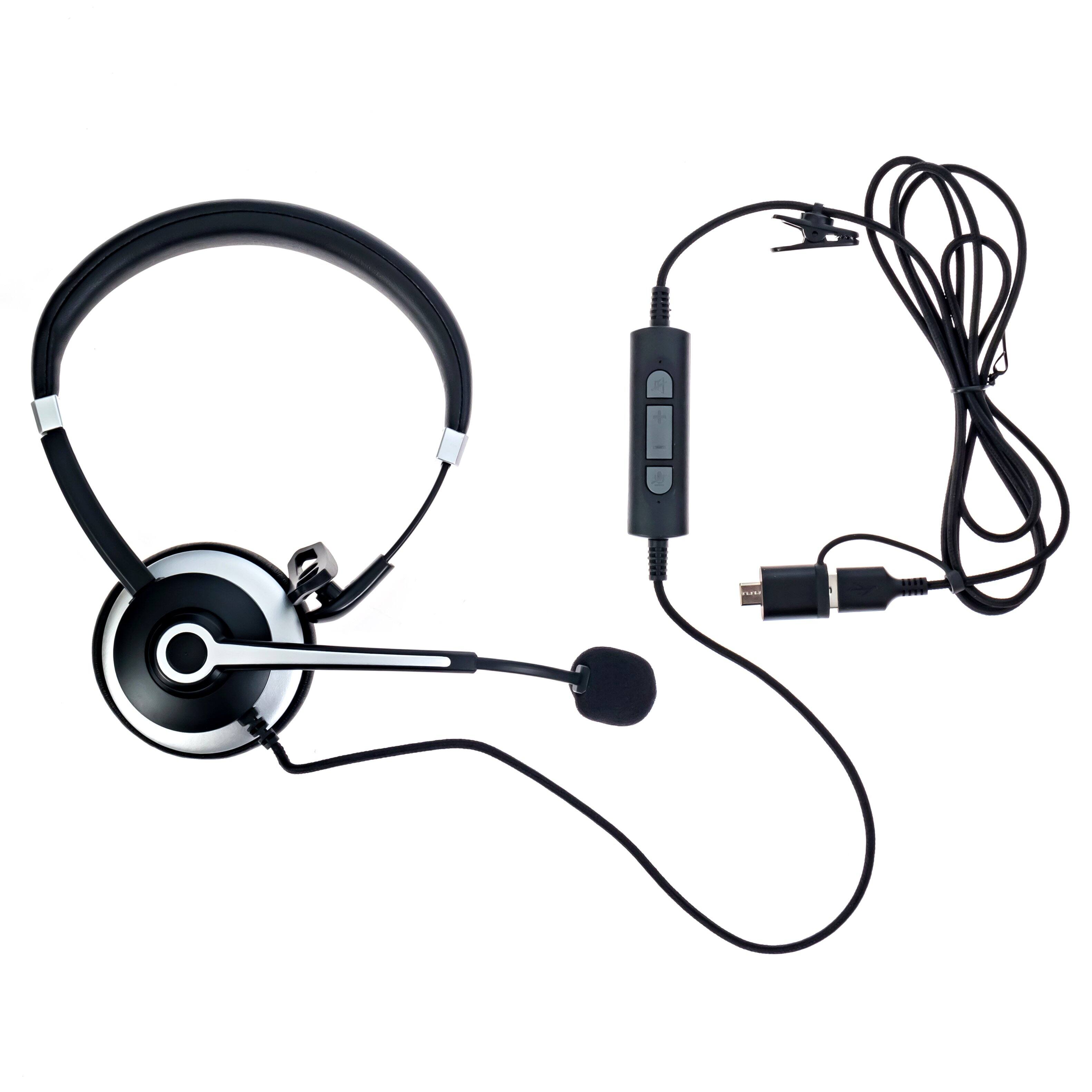 Alt View 2. Spracht - WorkIT!™ USB Corded Headset, Single Ear.