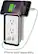 Front. atomi - Plate Power Wall Plate Charger/Power Outlet - White.