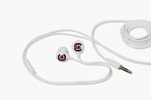 Angle Standard. Tribeca - South Carolina Earbud Headphones - White.