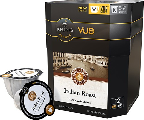  Keurig - Vue Barista Prima Italian Roast V-Cups (12-Pack)