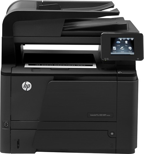 HP LaserJet Pro MFP M425dn Black-and-White All-in-One Printer Black mfp m425dn - Best
