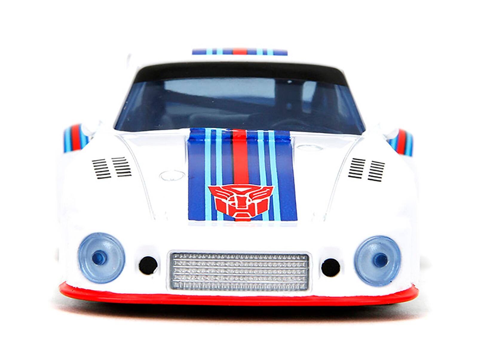 Alt View 5. Jada Toys - Transformers G1 - Hollywood Rides - 1:32 Jazz 1976 Porsche 935 Die-Cast Car   - COLLECTIBLES - Multicolor.
