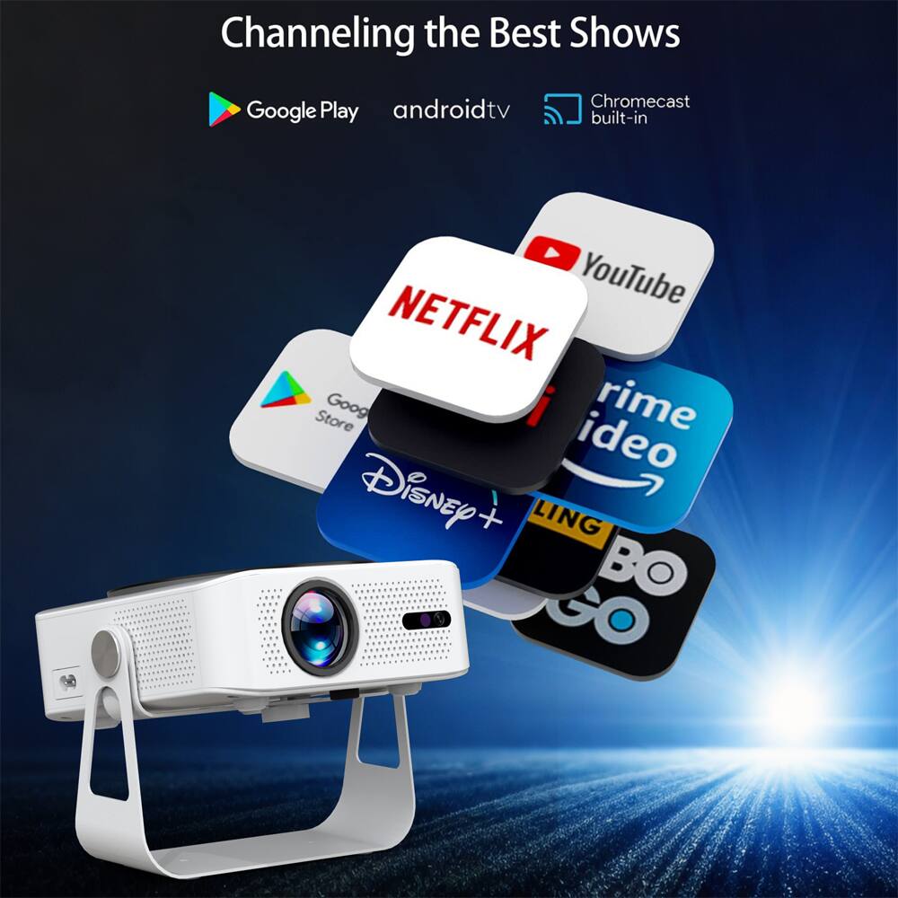 Channeling the Best Shows

Google Play  
androidtv  
Chromecast built-in  

NETFLIX  
YouTube  
Prime Video  
Disney+  
Google Store  
HBO GO