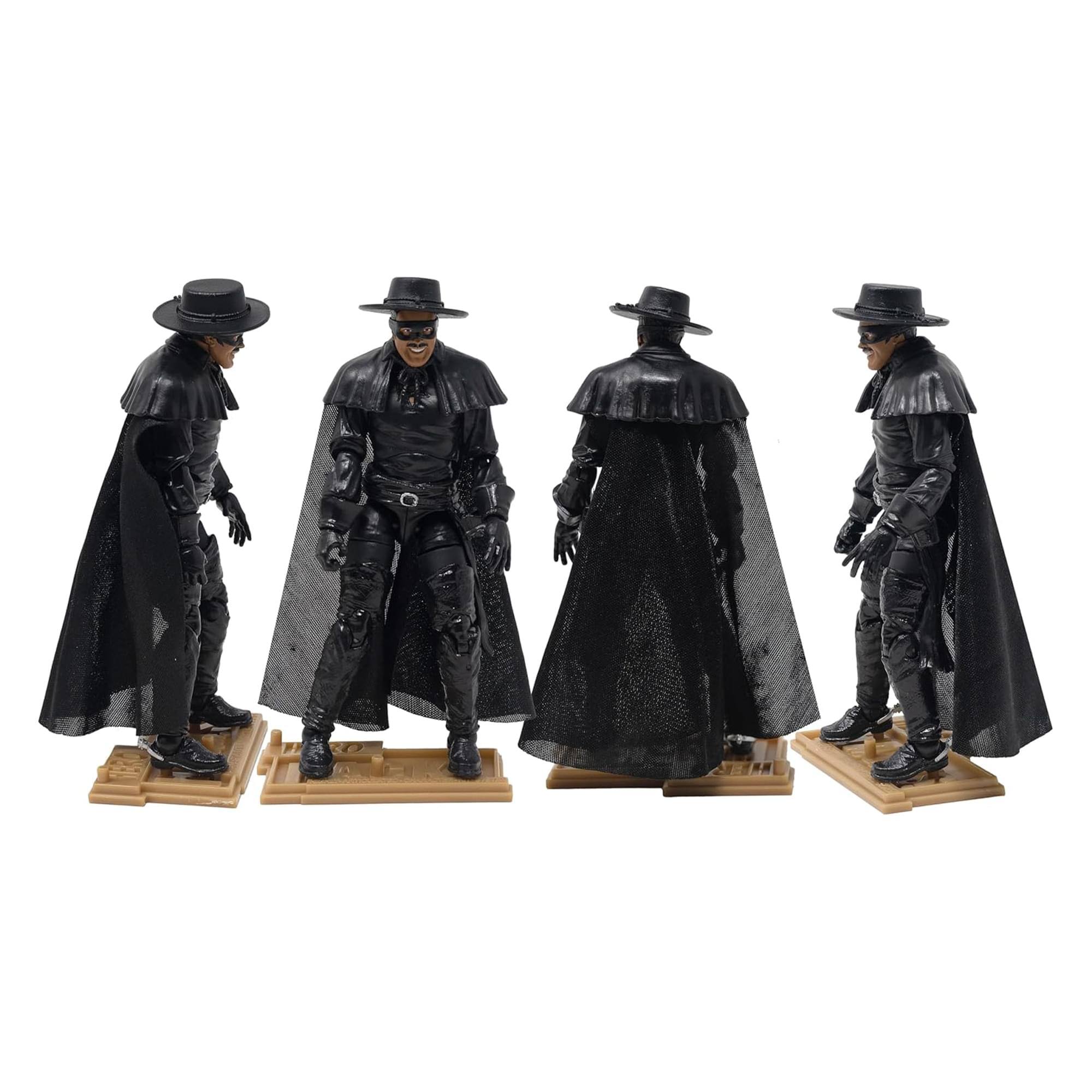 Alt View 5. Boss Fight Studio - Zorro The Gay Blade Hero H.A.C.K.S. Action Figure 2-Pack - Multi-Colored.