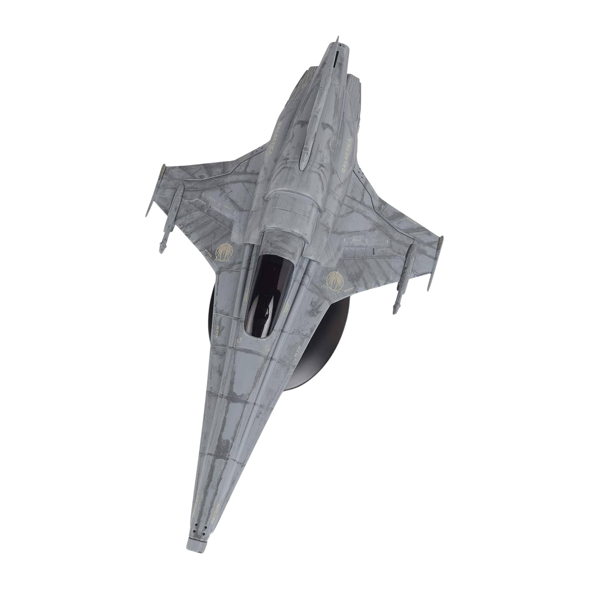 Alt View 4. Eaglemoss - Eaglemoss Battlestar Galactica Ship Replica | Viper Mark VII Apollo Decal - Grey.