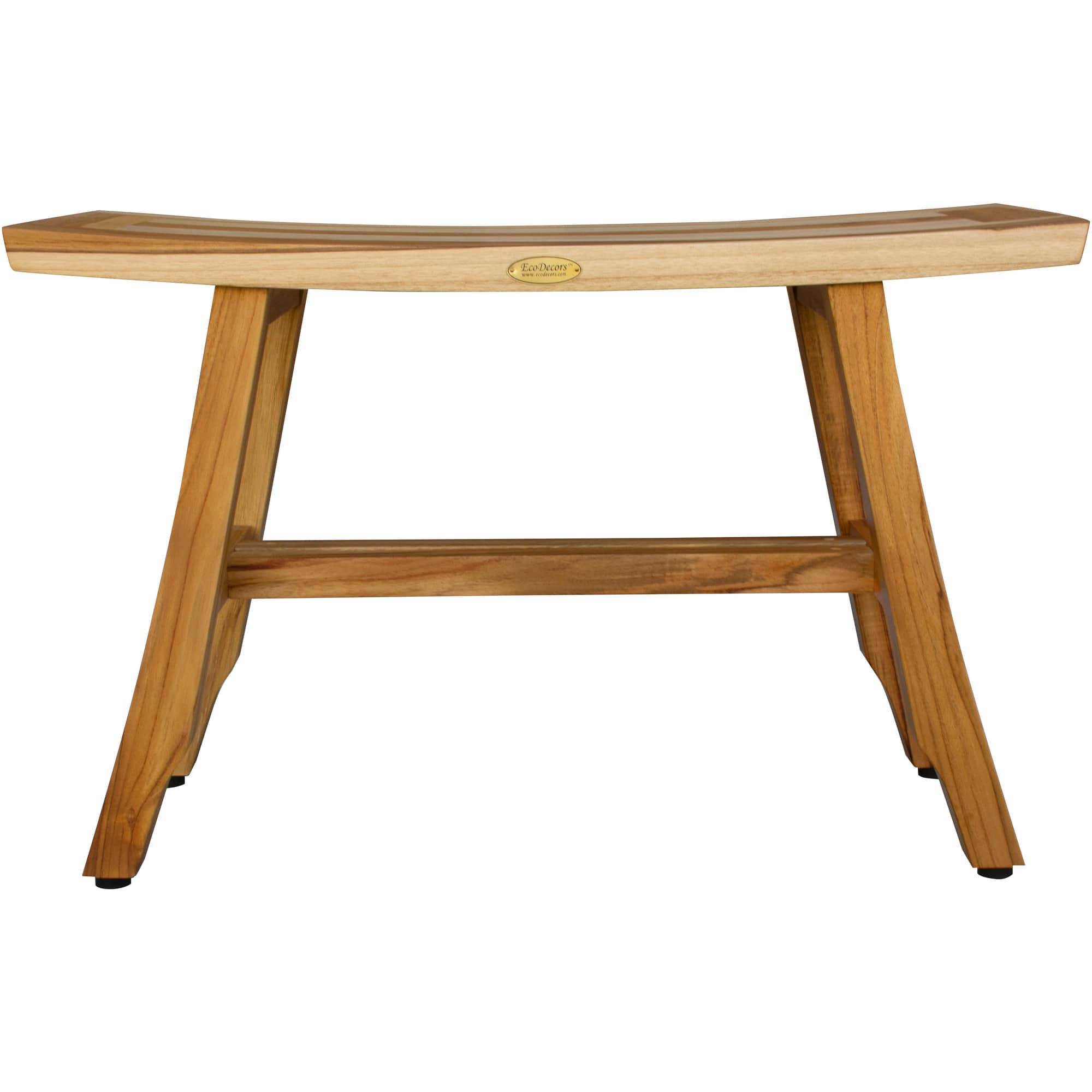 EcoDecors - Satori 28" Teak Shower Bench - EarthyTeak