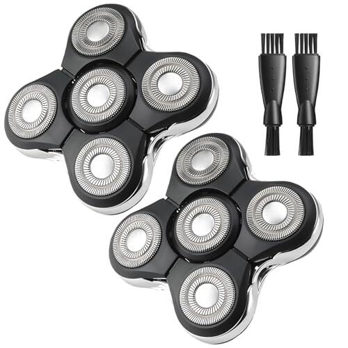 Front. ESBANY - Balder Pro Replacement Head Compatible with Remington Balder Pro Head Shaver XR7000, 2 Pack Remington Shaver Replacement.