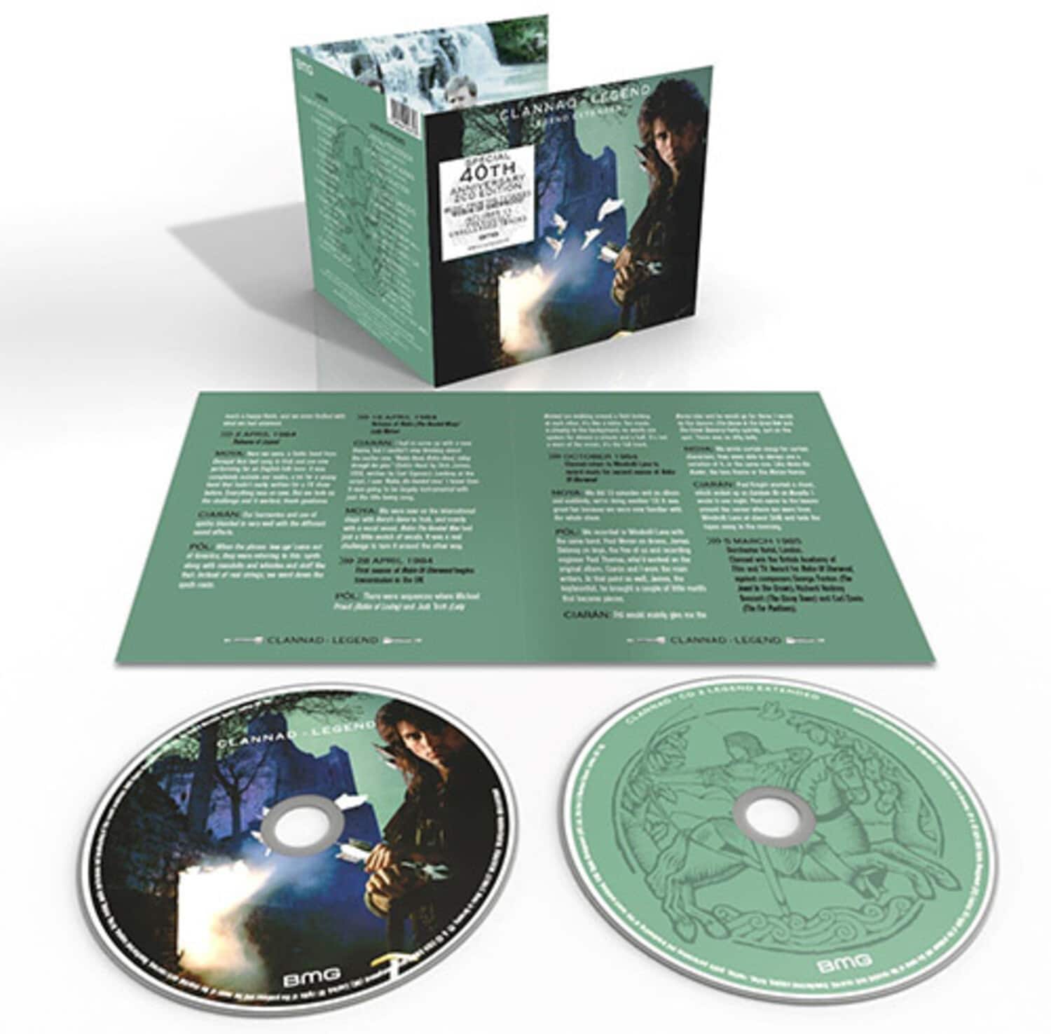 Clannad - Legend / Legend Extended (40th Anniversary Edition)  - COMPACT DISCS